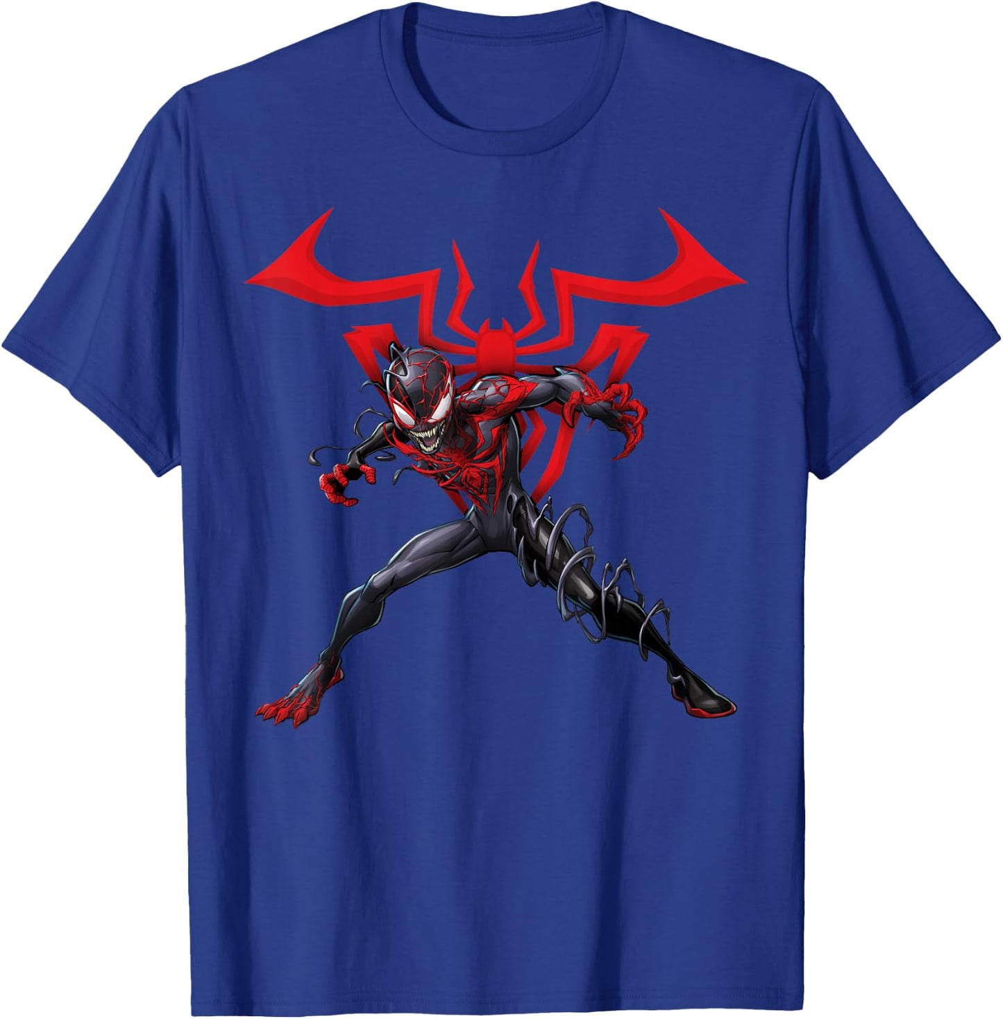Marvel Spider-Man Maximum Venom Miles Morales Portrait T-Shirt - T-Shirt | Royal