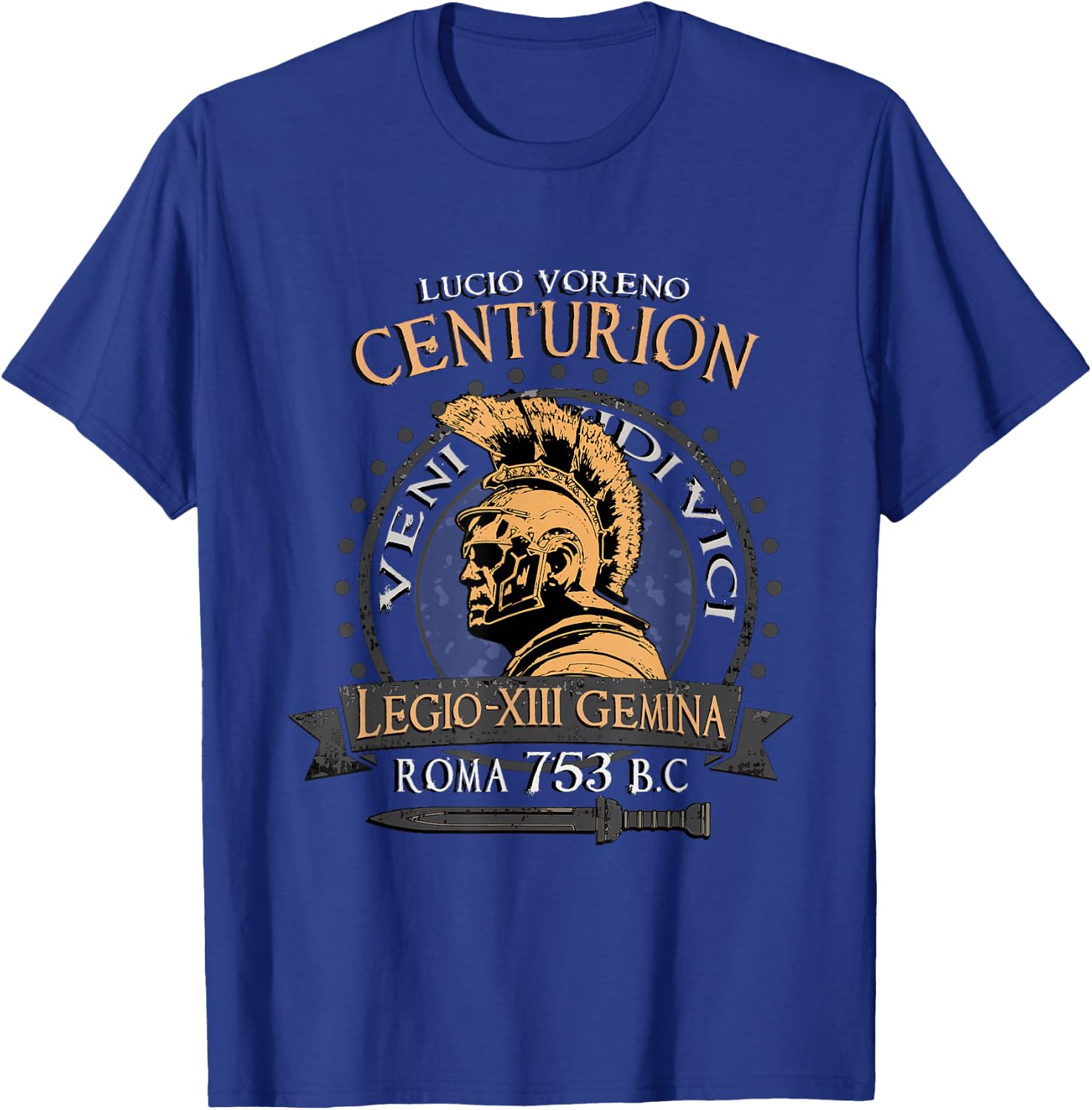 Roman Centurion Lucius Vorenus SPQR Army Empire Ancient Rome T-Shirt - T-Shirt | Royal