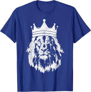 Lion Of Judah Crown Ethiopian Hebrew Israelite Rastafari T-Shirt - T-Shirt | Royal