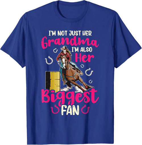 Grandma Barrel Racer Fan Barrel Racing Horse Rodeo Women