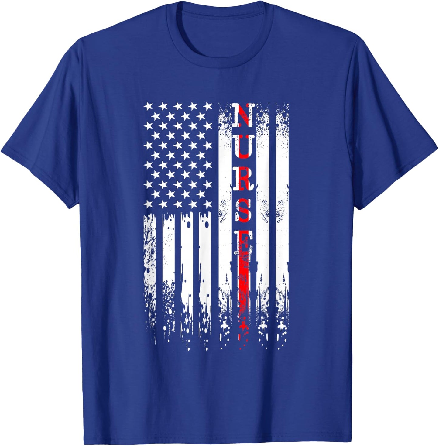 Thin Red Line Nurse - Registered Nurse T-Shirt - T-Shirt | Royal