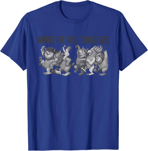 Kids Where The Wild Things Are Max Parade Title T-Shirt - T-Shirt | Royal