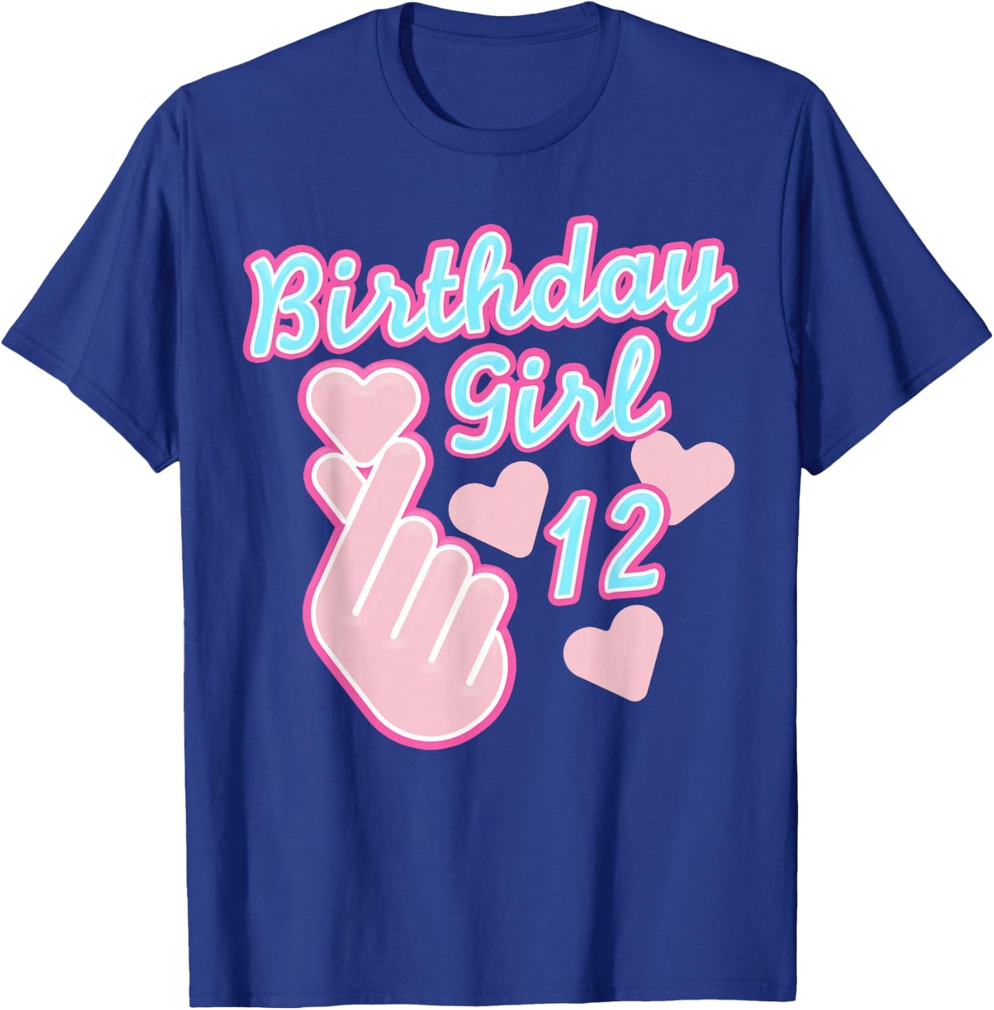 K-Pop Birthday Girl 12 T-Shirt - T-Shirt | Royal