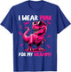 I Wear Pink For My Grammy T-rex Dinosaur Breast Cancer T-Shirt - T-Shirt | Royal