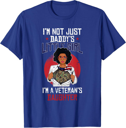 Veteran Daughter Month Of The Military Child Army Kids T-Shirt - T-Shirt | Royal
