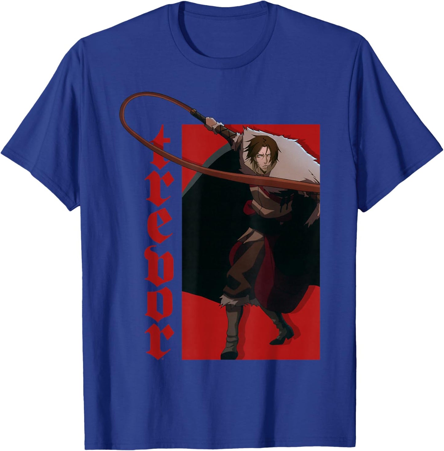 Castlevania Trevor Belmont Character Portrait T-Shirt - T-Shirt | Royal
