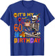 It's My 60th Birthday Halloween Skeleton Matching Party T-Shirt - T-Shirt | Royal