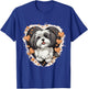Havanese Dog Breed Pet Cute Graphic with Hearts T-Shirt - T-Shirt | Royal