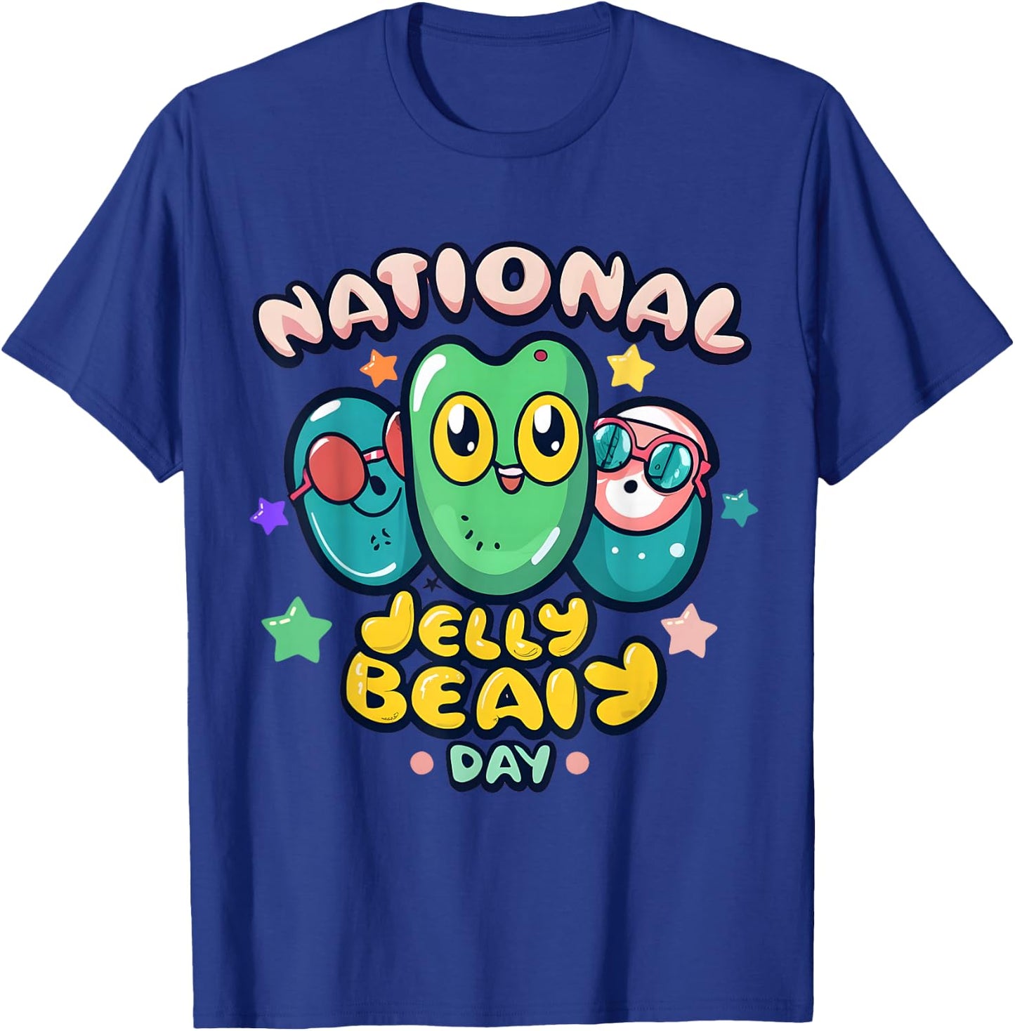 Jellybean Jamboree National JellyBean Day T-Shirt - T-Shirt | Royal