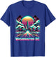 Washington DC Skyline Shirt 90s Retro US Capitol Souvenirs T-Shirt - T-Shirt | Royal