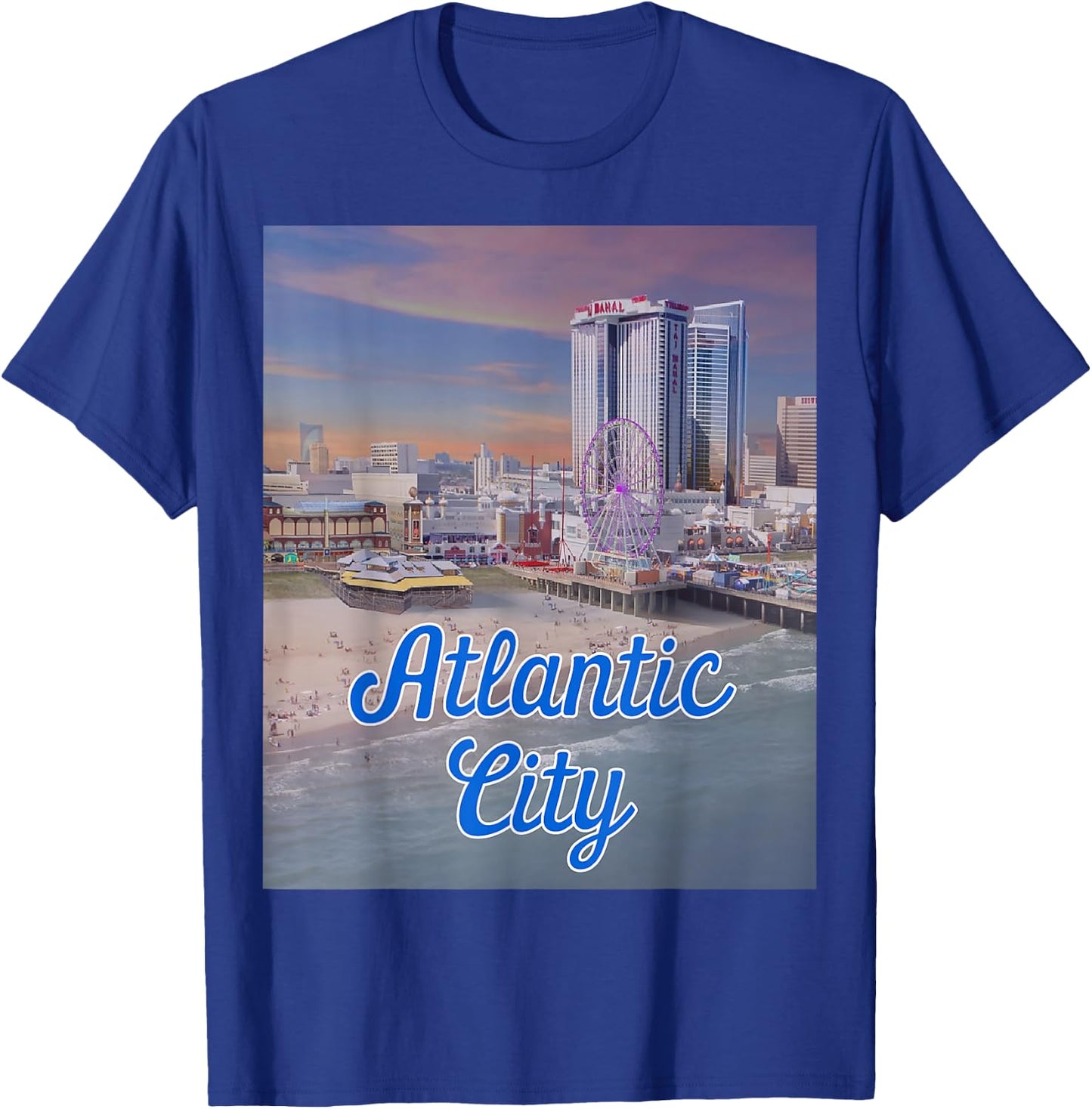 Atlantic City T-Shirt - T-Shirt | Royal