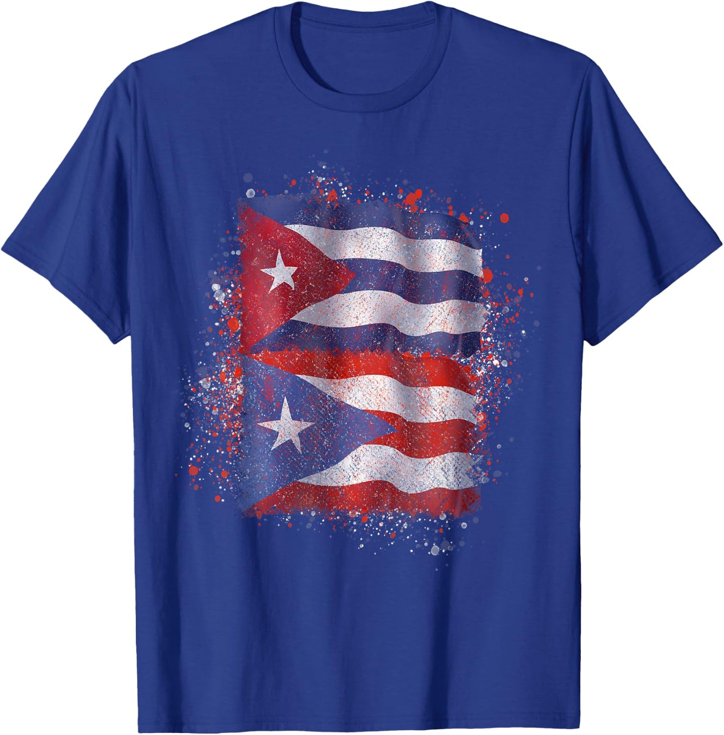 Puerto Rican Cuban Love T-Shirt - T-Shirt | Royal