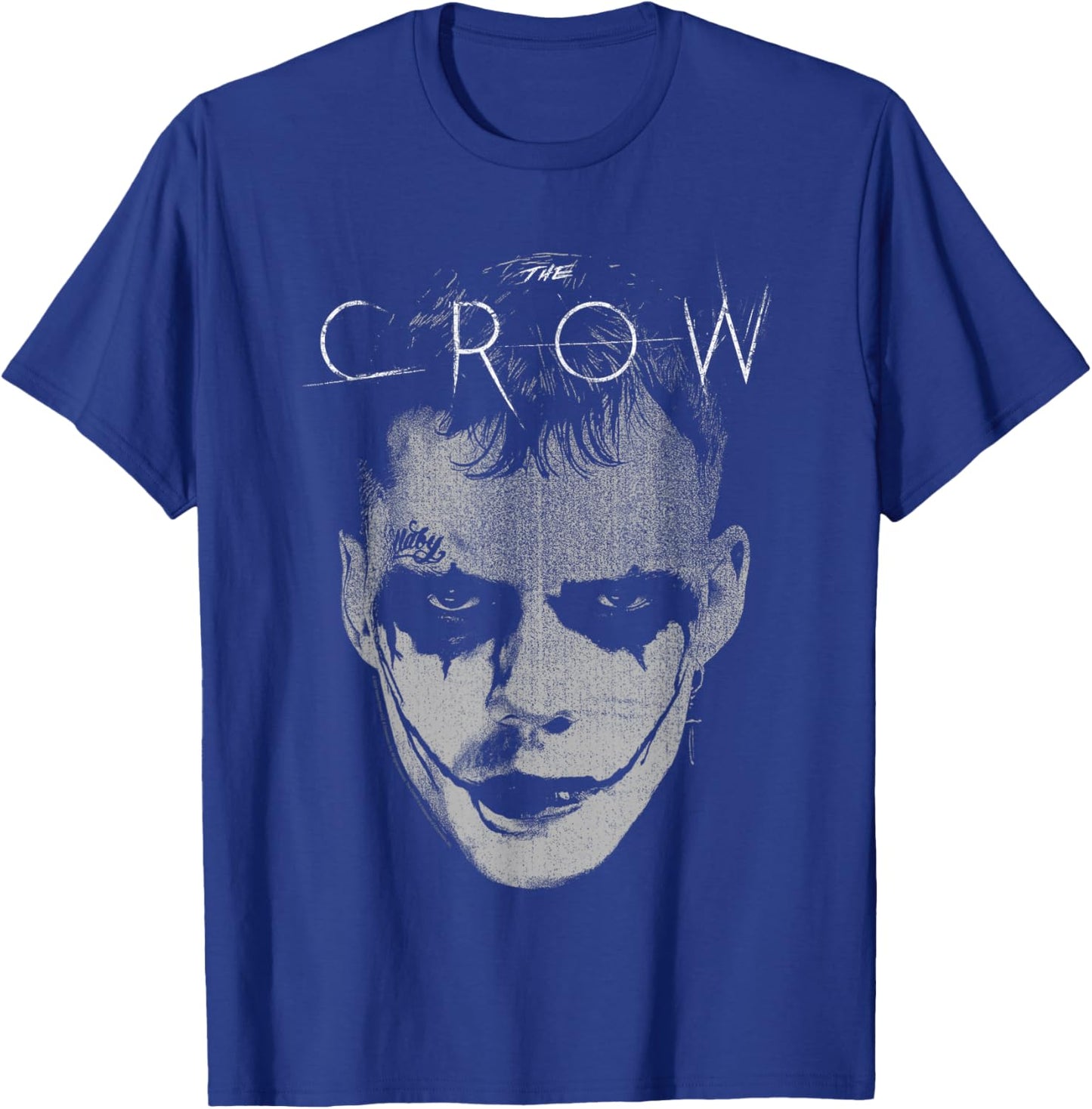 The Crow Official -Adults - Black - Small - Short Sleeve - - Modern - Movie-Themed - Letter Print T-Shirt - T-Shirt | Royal