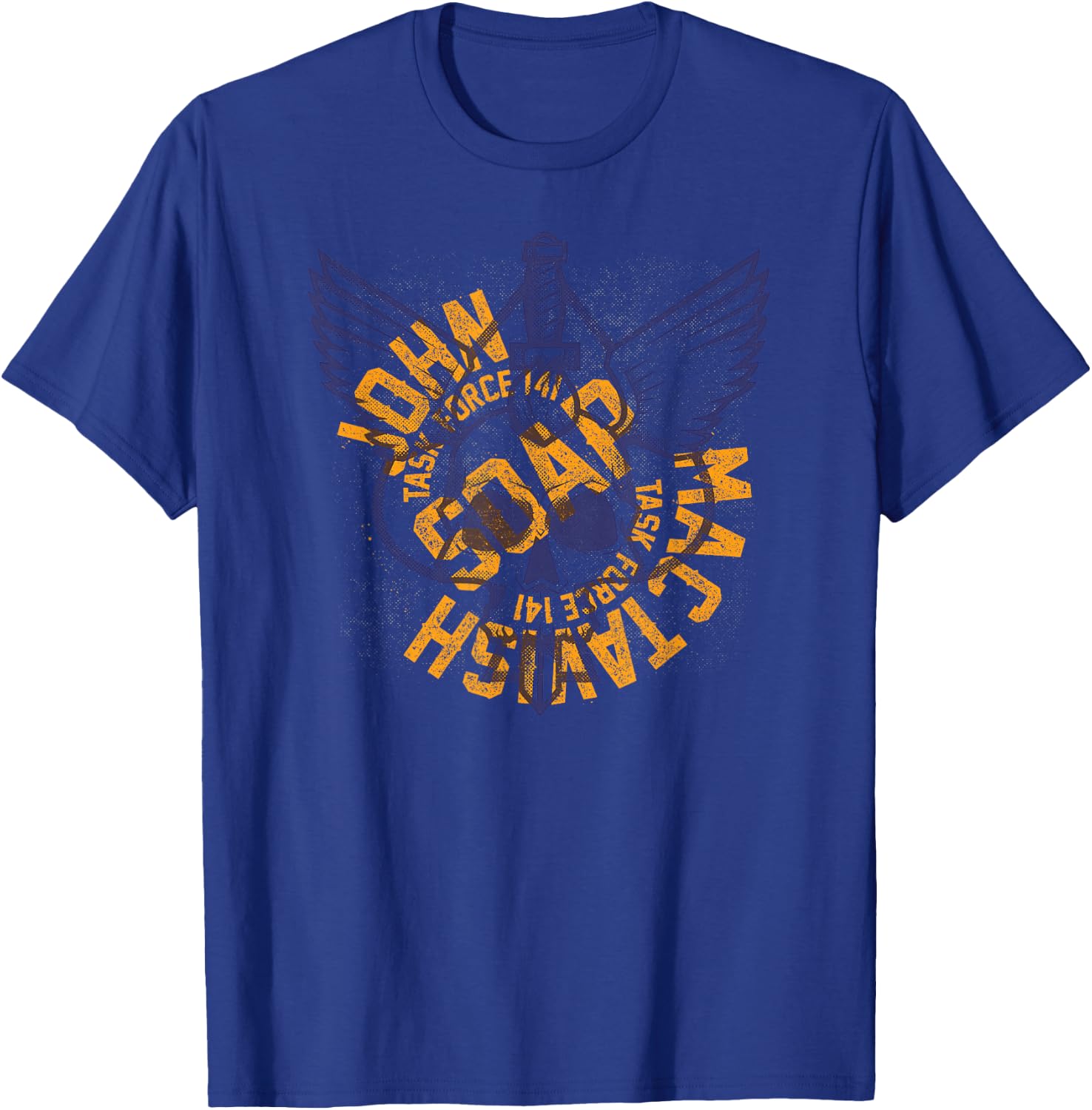 Call of Duty- John Soap Mactavish T-Shirt - T-Shirt | Royal