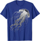 Jellyfish Animal Motif Illustration Jellyfish T-Shirt - T-Shirt | Royal