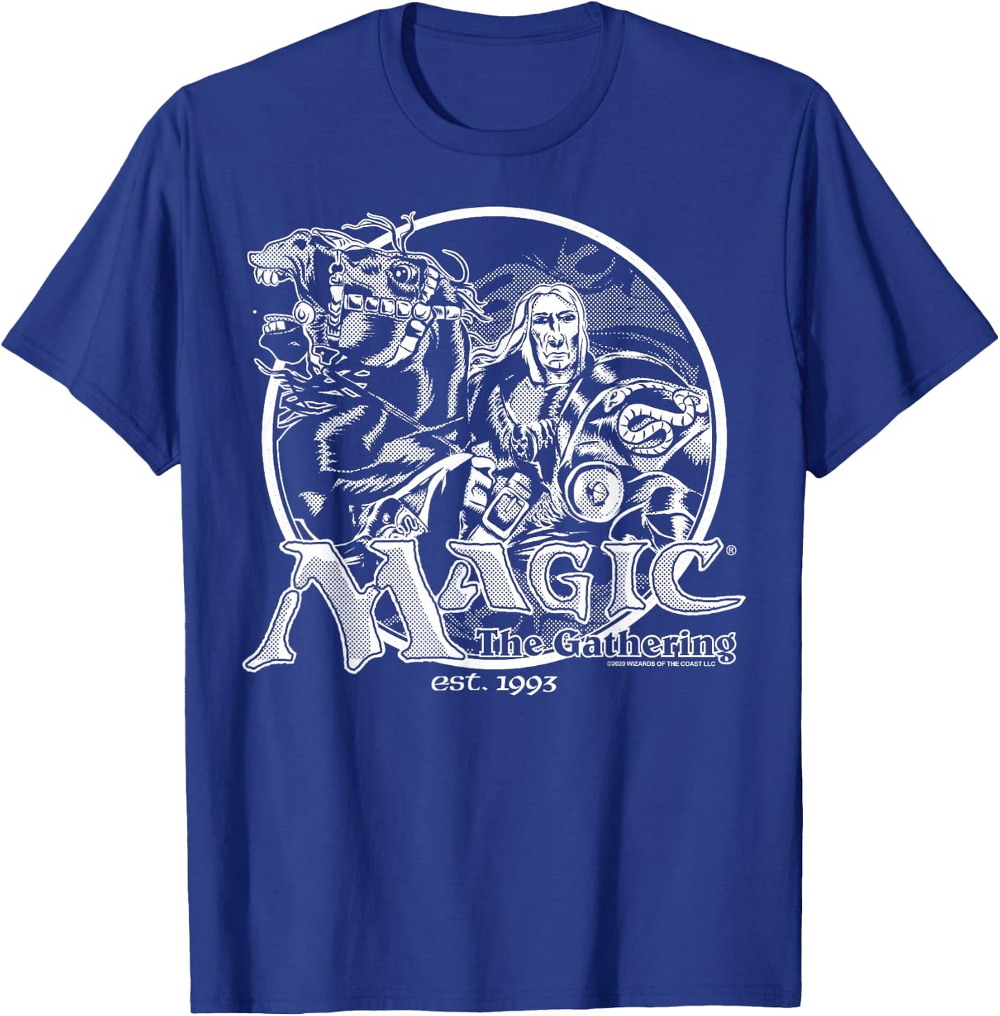 Magic: The Gathering Retro Logo T-Shirt - T-Shirt | Royal