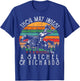Vintage thou may ingest a satchel of Richards T-Shirt - T-Shirt | Royal