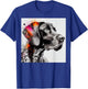 Vibrant Pointer Essence, German Shorthaired Pointer T-Shirt - T-Shirt | Royal