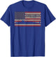 USS Ulysses S Grant SSBN-631 Nuclear Submarine American Flag T-Shirt - T-Shirt | Royal