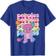Popples Repeat Logo , Small, Black T-Shirt - T-Shirt | Royal