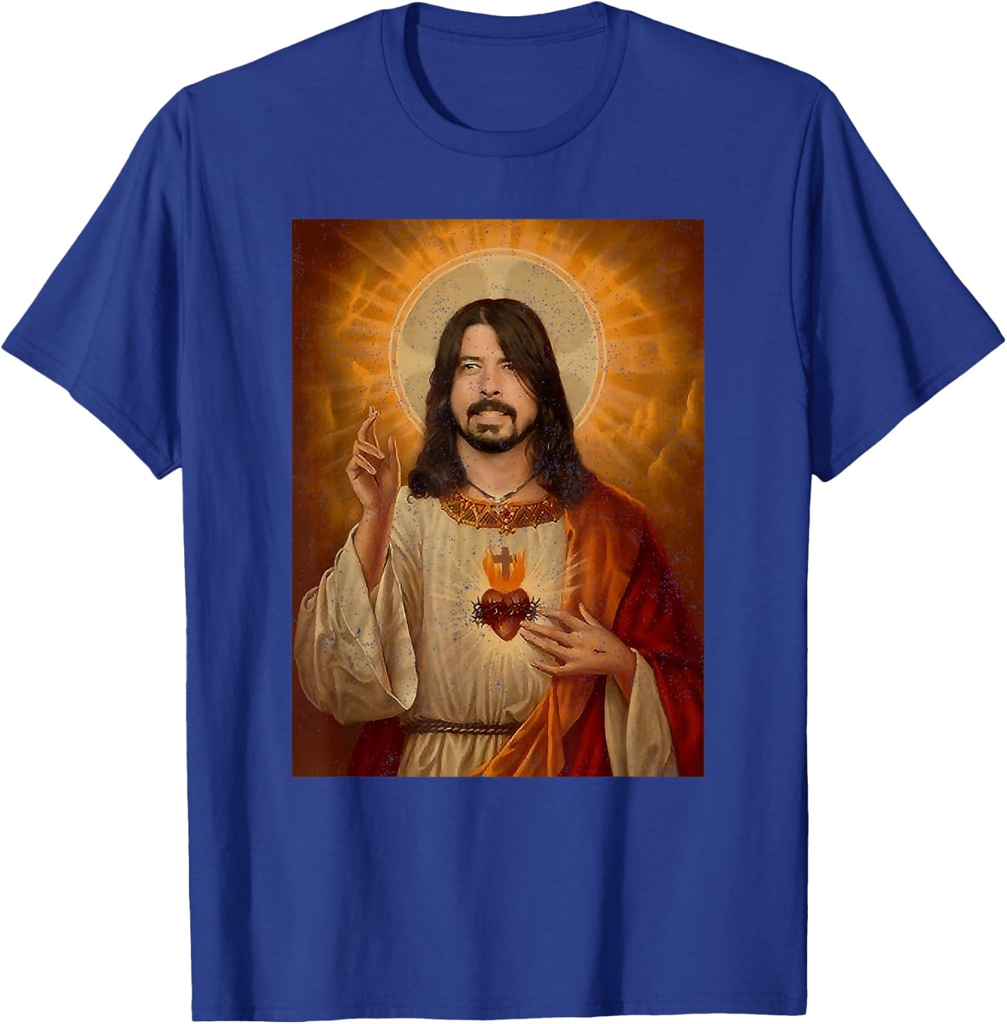 Dave Vintage Jesus The Saviour, Christ Meme T-Shirt - T-Shirt | Royal