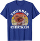 Vintage Thunder Chicken Turkey Fowl Hunting Hunter T-Shirt - T-Shirt | Royal
