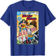 DC Comics Wonder Woman Vintage Huntress Comic Cover T-Shirt - T-Shirt | Royal