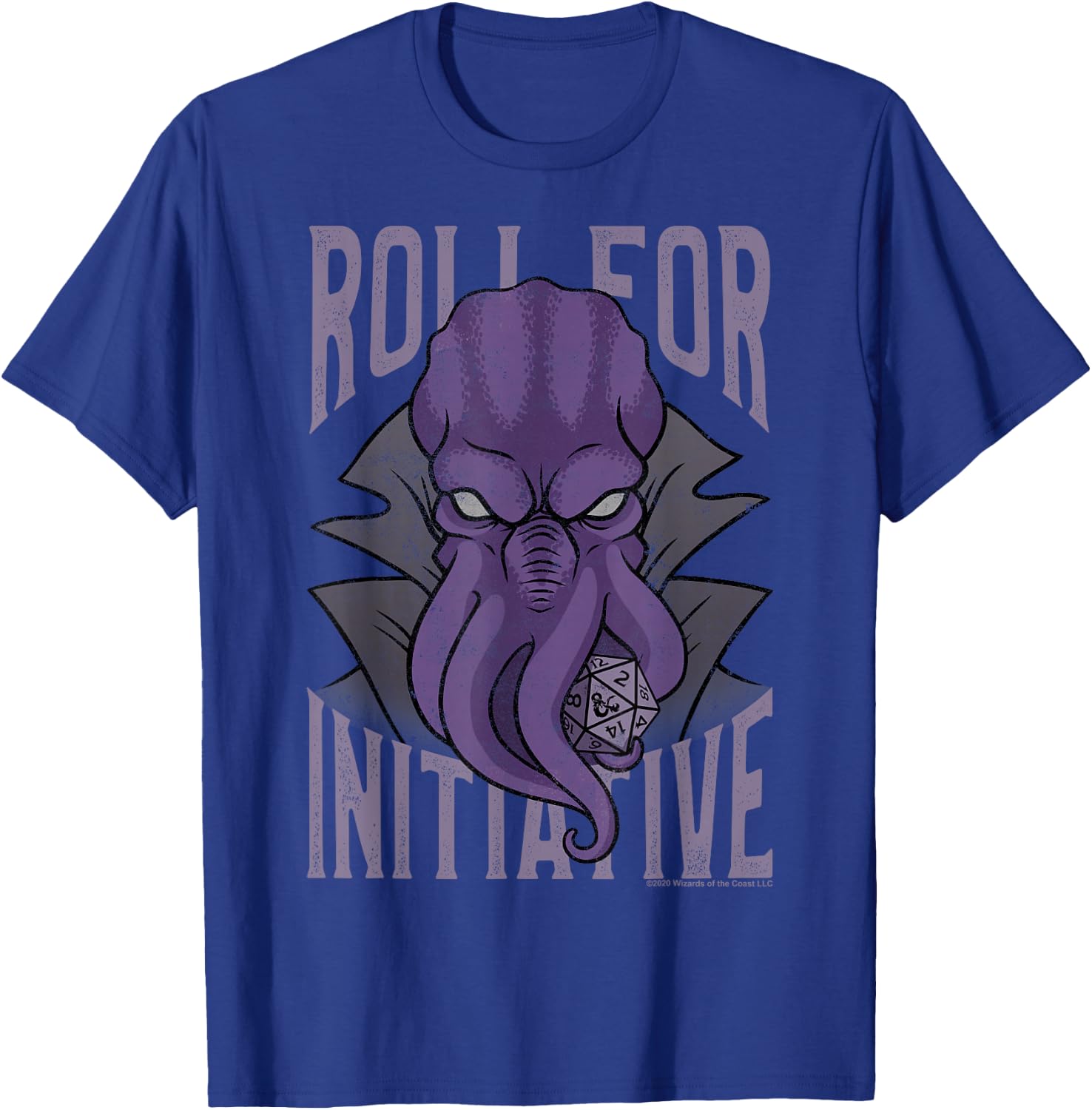 Dungeons & Dragons Illithid Roll For Initiative T-Shirt - T-Shirt | Royal