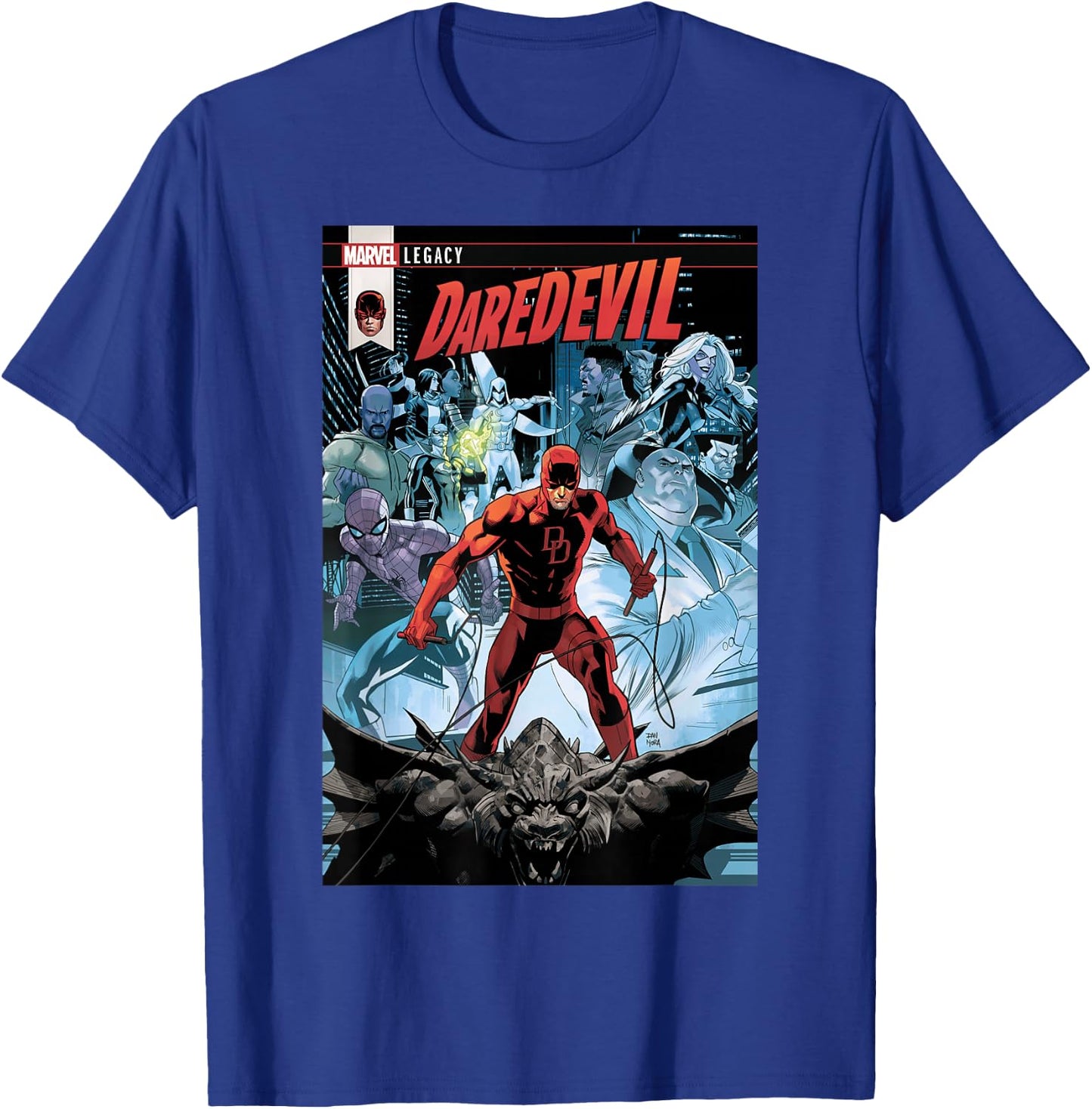 Marvel Daredevil Legacy Comic Cover Small T-Shirt - T-Shirt | Royal