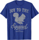 National Lampoon's Christmas Vacation Joy to The Squirrel T-Shirt - T-Shirt | Royal