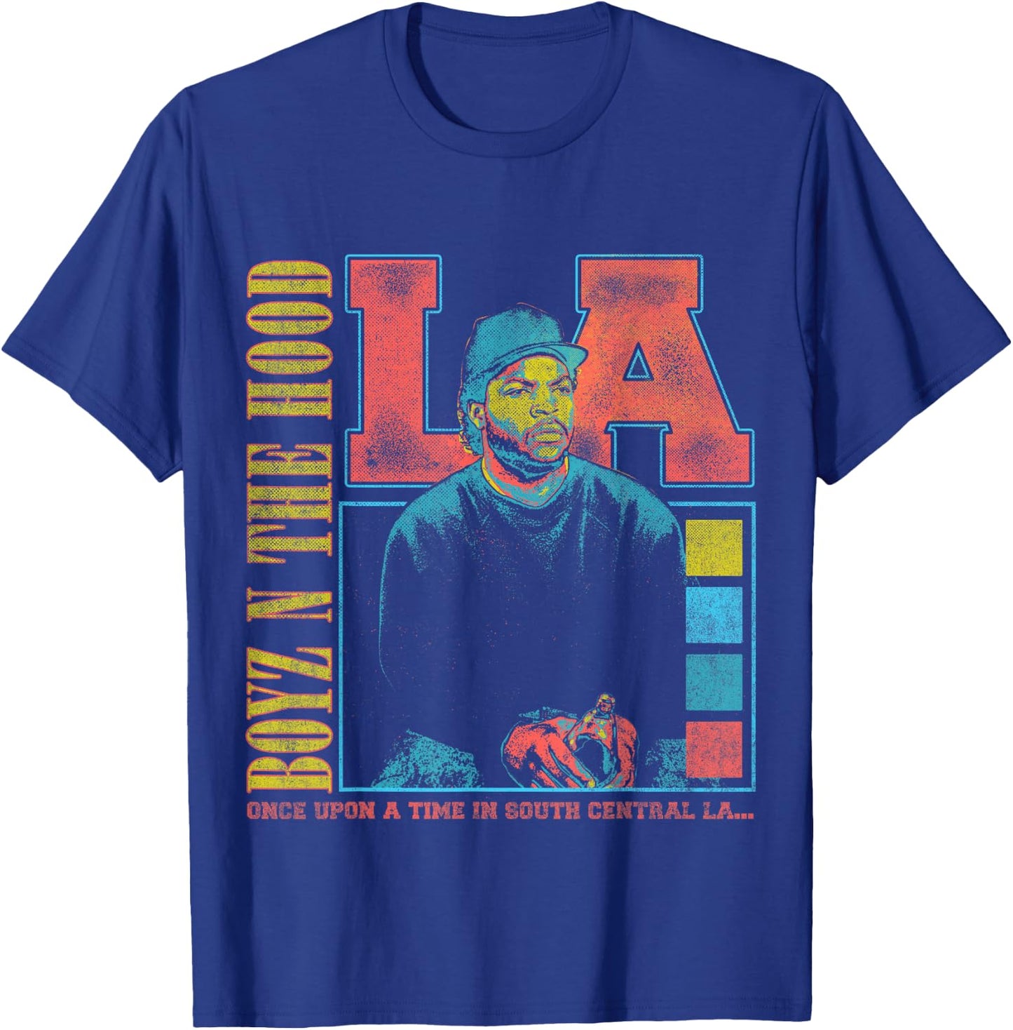 Boyz in The Hood Doughboy LA Portrait Small T-Shirt - T-Shirt | Royal