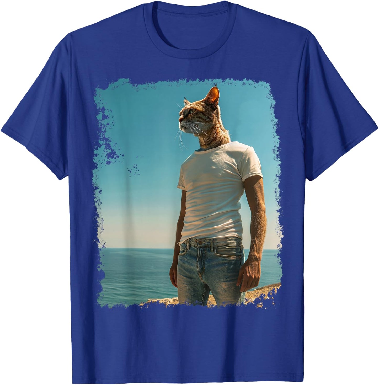 Funny Cat Meme T-Shirt - T-Shirt | Royal