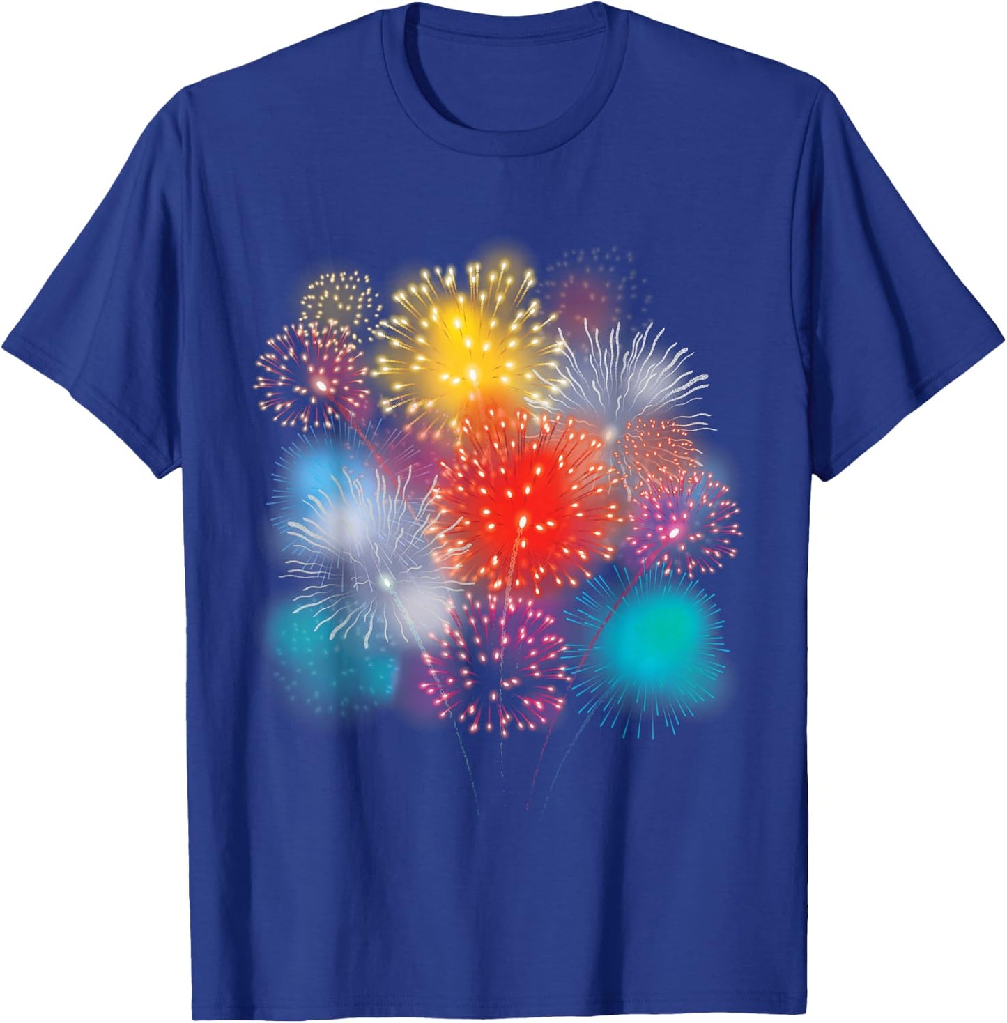 Pyrotechnics Pyromanic Fireworks Pyro Explosion Rocket T-Shirt - T-Shirt | Royal