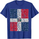 Dominican Republic Flag National Anthem Himno Nacional Letra T-Shirt - T-Shirt | Royal