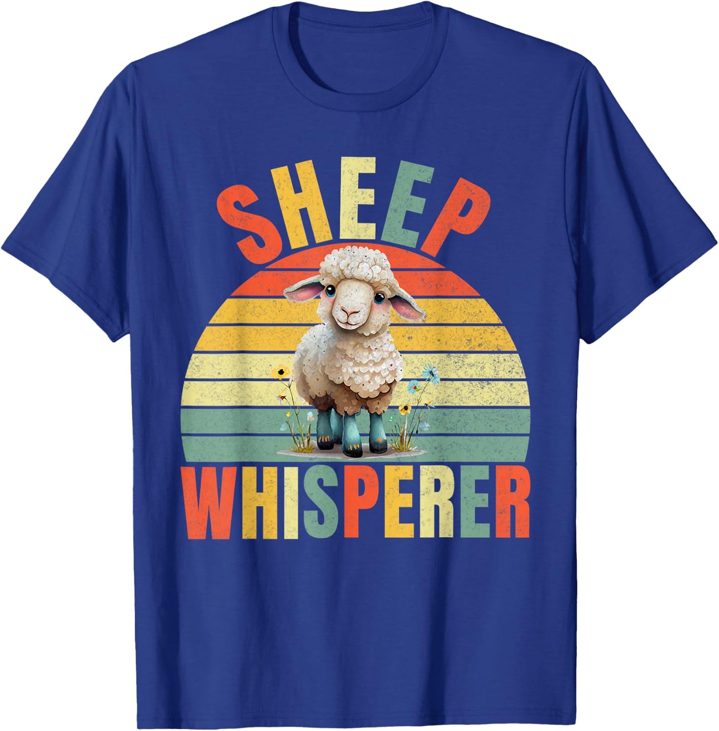 Sheep Whisperer Sheep T-Shirt - T-Shirt | Royal
