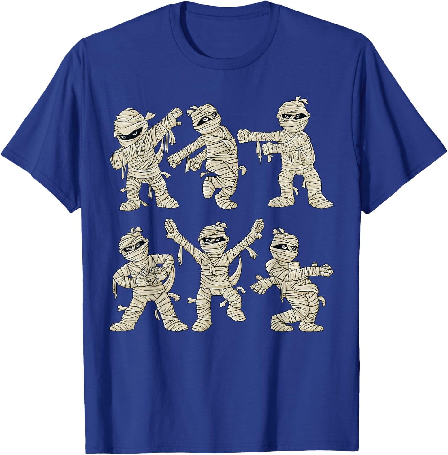 Halloween Dancing Mummy Dance Challenge Boys Girls Kids T-Shirt - T-Shirt | Royal