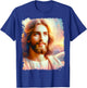 Jesus Christ Face T-Shirt - T-Shirt | Royal