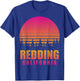 Vintage Redding California CA Retro 80s 90s Graphic Souvenir T-Shirt - T-Shirt | Royal