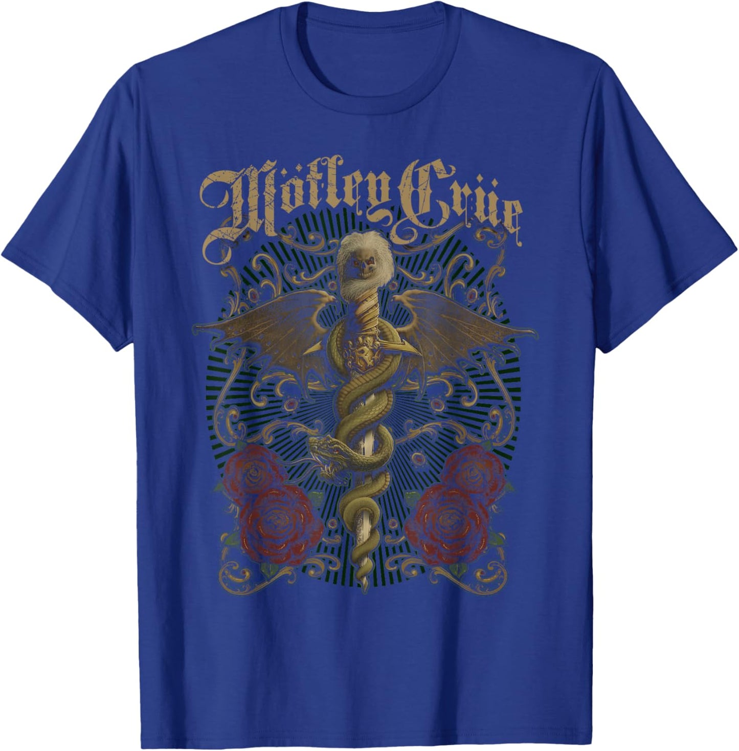 Mötley Crüe – Exquisite Dagger T-Shirt - T-Shirt | Royal