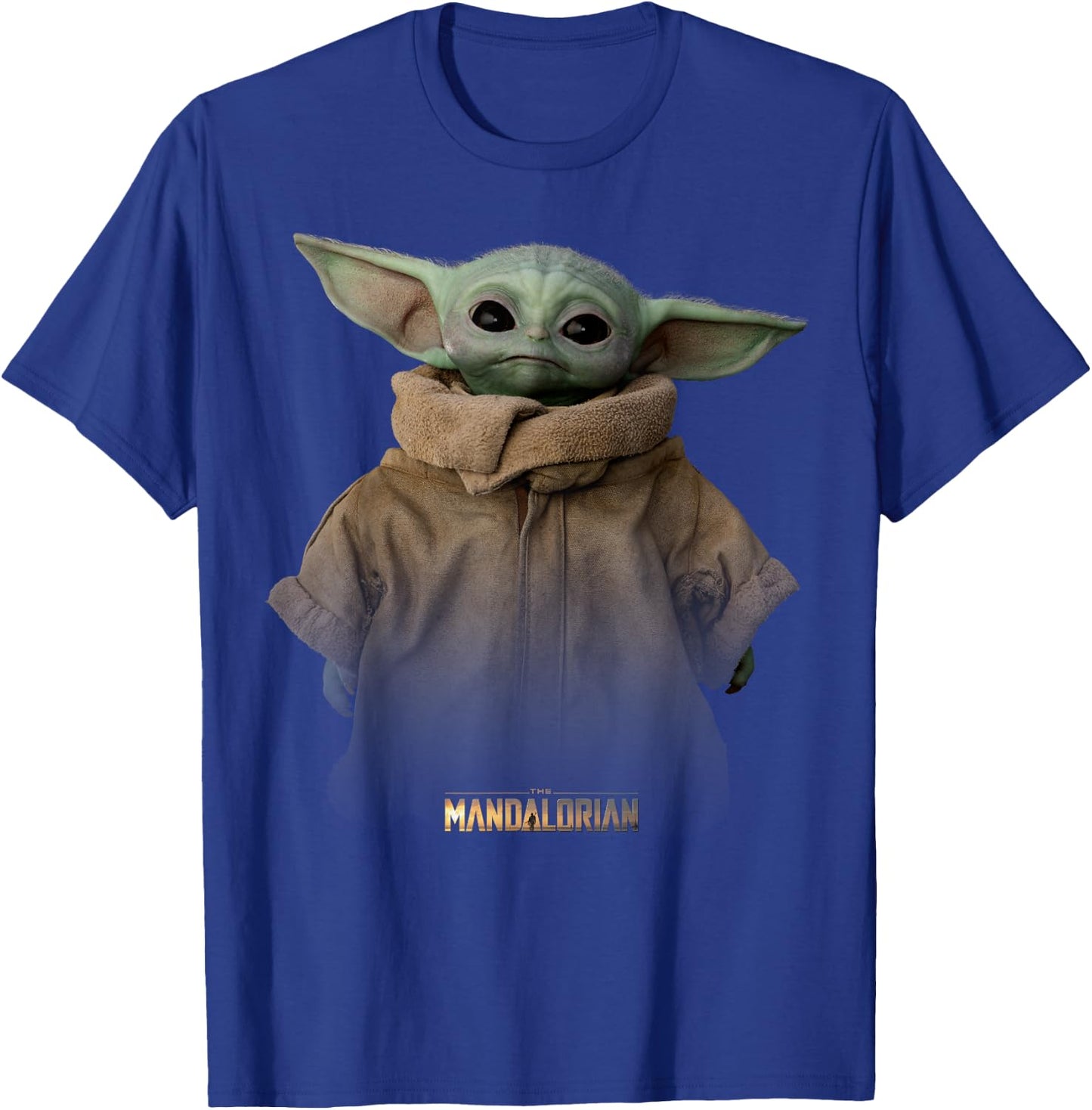Star Wars The Mandalorian The Child Simple Portrait T-Shirt - T-Shirt | Royal
