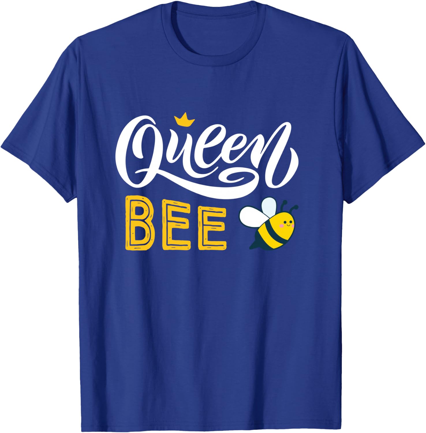 Beekeeper Queen Bee Cute Bees Honey Lover Queen Bee T-Shirt - T-Shirt | Royal