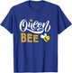 Beekeeper Queen Bee Cute Bees Honey Lover Queen Bee T-Shirt - T-Shirt | Royal