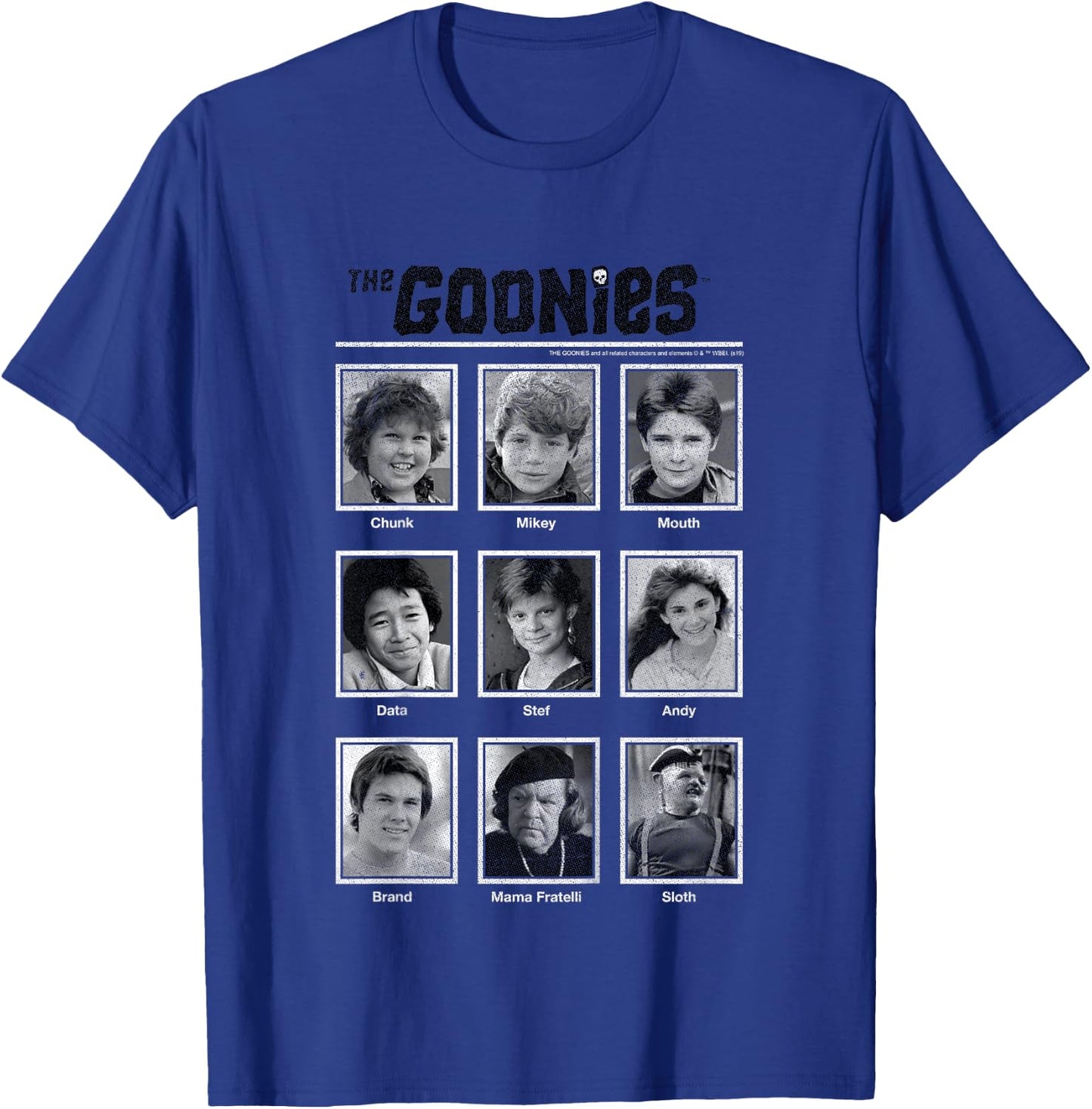 Kids The Goonies Yearbook T-Shirt - T-Shirt | Royal