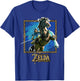 The Legend of Zelda Breath of The Wild Patterned Poster T-Shirt - T-Shirt | Royal