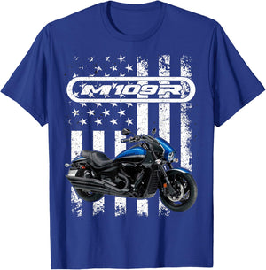 CLICK FOR MORE M109R Black Classic Fit T-Shirt - T-Shirt | Royal