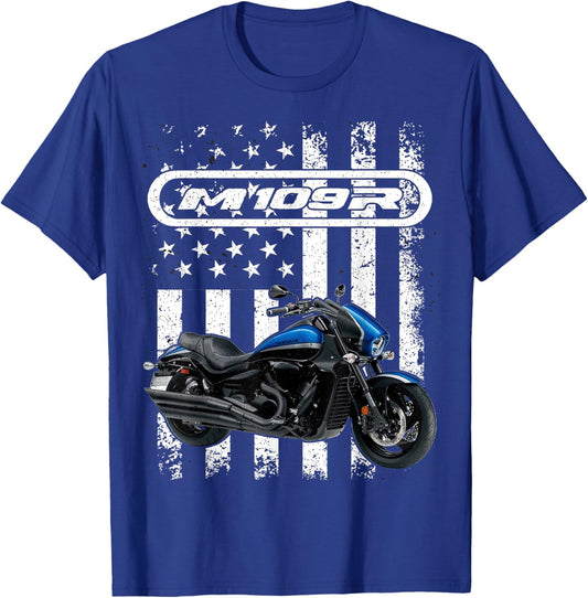 CLICK FOR MORE M109R Black Classic Fit T-Shirt - T-Shirt | Royal