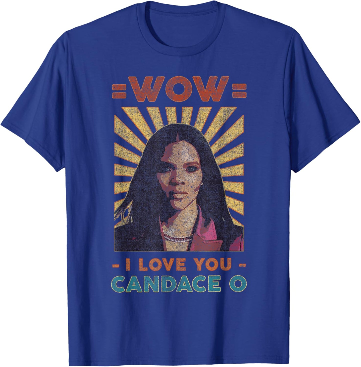 I Support Candace Owens for Republican President 2024, Retro T-Shirt - T-Shirt | Royal