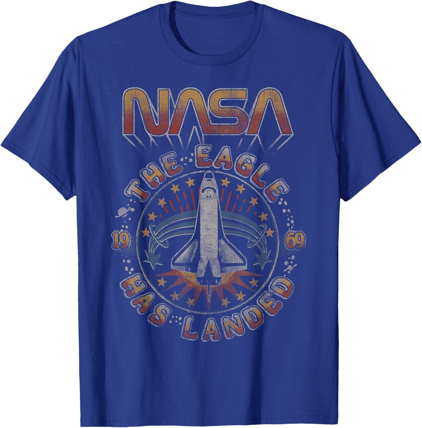 NASA The Eagle Has Landed 1969 T-Shirt - T-Shirt | Royal
