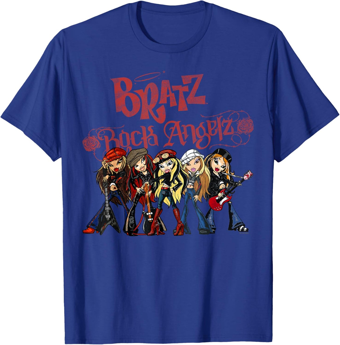 Bratz Rock Angelz Group Shot T-Shirt - T-Shirt | Royal