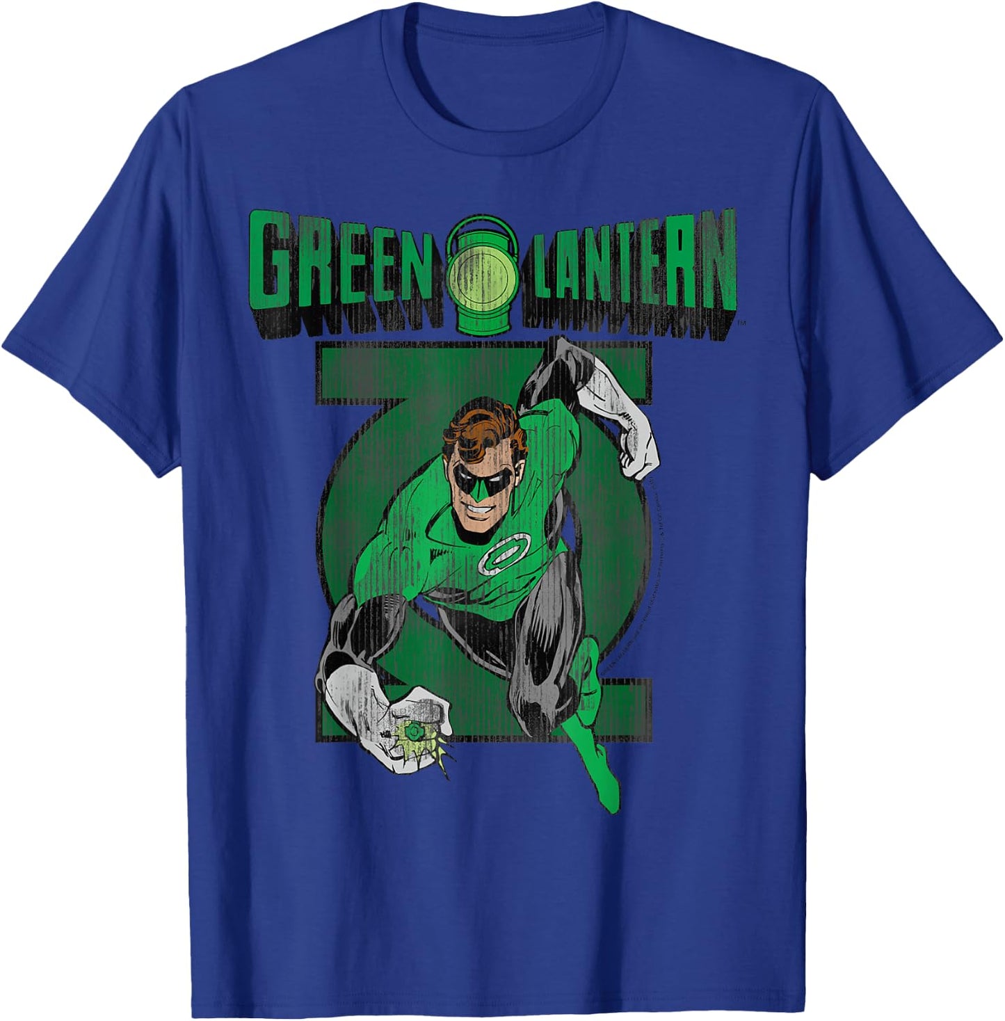 DC Comics The Green Lantern Run Hal T-Shirt - T-Shirt | Royal